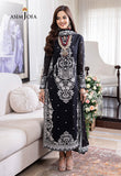 Asim Jofa Black, Paper Cotton Jhilmil Collection Online Shopping
