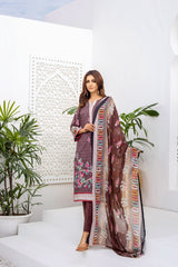 Kalyan KB022-3 Chikenkari Lawn 2022 Online Shopping