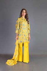 Bareeze Summer Hues Mc677 Yellow Collection 2021