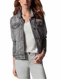 Buffalo David Bitton Women's Knit Stretch Denim Jean Jacket