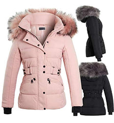 Womens Puffer Parka Faux Fur Coat | Women's Coat & Jacket