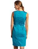 Women's Sateen Sheath Dress | Women's Work Dresses