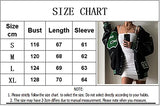 Women's Long Sleeve BaseballJackets Letter Print Color Block Zip Up Oversized Retro Hip-hop Uniform Outerwear | Women's Coat & Jacket