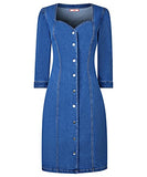 Women's Kellie Dress (Recycled Denim) Casual