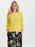 Yellow Pearl Women's Onlgeena Pullover Knt Noos Sweater - Only | Women's Jumpers