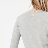 Womens Miranda Intarsia Crew Neck Jumper - Navy Creme Stripe | Original Brand | Women's Cardigan