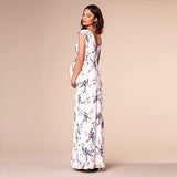 Women's Floral Short-Sleeved Dress Pregnant Women Maternity Long Dress | Women's Work Dresses