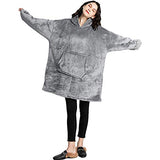Oversized Hoodie, Wearable Hoodie Sweatshirt , Super Soft Warm Comfortable Robe, One Size Fits All, Men, Women, Girls, Boys, Friends | Women's Cardigan