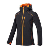 CONQUECO Women's Heated Jacket Slim Fit Electric Hoodie Jacket in Winter | Women's Coat & Jacket