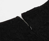 Women's Flare Sleeves Lace Witchy Gothic 40s Vintage Dress | Original Brand | Women's Cocktail Dresses