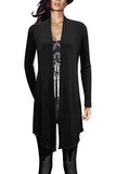 Long Drape Waterfall Cardigan | Women's Cardigan