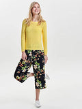 Yellow Pearl Women's Onlgeena Pullover Knt Noos Sweater - Only | Women's Jumpers