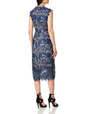 Women's Claudette Lace Sheath Midi Dress