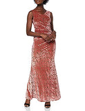 Women's Velvet Maxi Dress Cocktail  