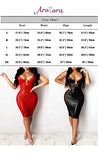 Womens Sexy Deep V Neck Glitter Sequin Tassels Bodycon Mini Club Dress