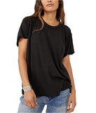 Free People Boyfriend Tee | Original Brand | Women's Tops and Blouses
