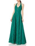 Women's Lace Halter Ball Gown | Women's Evening Gowns