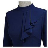 Women's Vintage Half Collar Slim Style Party Pencil Dress | Women's Work Dresses