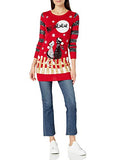 Blizzard Bay Women's Sequin Cats Light Up Christmas Sweater | Women's Sweaters