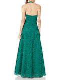 Women's Lace Halter Ball Gown | Women's Evening Gowns