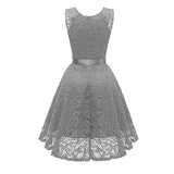 Women's Retro Sleeveless lace v-Neck Dress,  Large Skirt,  Butterfly Dress,  Wedding Dress,  Party Dress,  Casual Dress | Original Brand