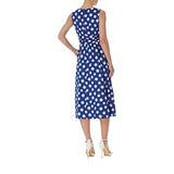 Women's Cotton Midi Dress with Sash | Women's Midi Dresses