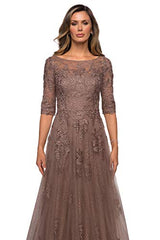 Lace Mother Of The Bride Dresses For Women Formal With Sleeves