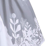 Christmas Dresses Fashion Short Sleeve O-Neck Lovely Christmas Santa Claus Print Lace Evening Prom Dress Xmas Party Dress | Original Brand | Women's Work Dresses