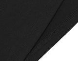 Women's Black Wrap Dress Sexy Deep V Neck Long Sleeve Knee-Length Cocktail Party Dresses | Women's Work Dresses