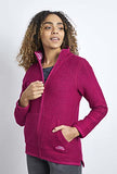 Full Zip Eco Macaroni Sweatshirt Powder Pink | Original Brand