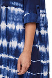 Women's Roll Up Sleeve Button Front Dress | Women's Casual Dresses