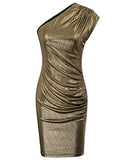 Womens Off Shoulder Ruched Bodycon Cocktail Dress Party Wedding | Women's Cocktail Dresses