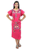 Mexican Dress Puebla Hand Embroidered