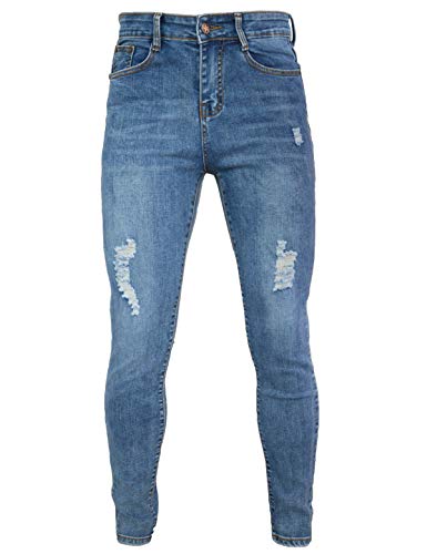 Women's Stylish Ripped Hole Jeans Lady Sexy Denim Fabric Trousers, Size 6-20 | Women's Jeans