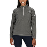 Women's Montes Lightweight Half-zip Mini Stripe Microfleece Fleece | Women's Cardigan