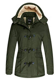 Wantdo Women's Winter Thicken Jacket Cotton Coat with Removable Hood | Women's Coat & Jacket