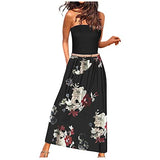 Tropical Dresses for Women, Women's Fashion Corset Print Summer Dress Comfortable Sleeveless Long Beach Dress | Original Brand
