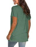 Womens T Shirts Short Sleeve Crewneck Loose Casual Summer Tees Basic Tops S-2XL | Original Brand | Women's Tops and Blouses