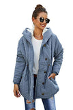 Women's Classic Fit Winter Warm Coats Thickened Fleece Outwear Jacket with Hood