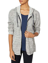 Hanes Women's Jersey Full Zip Hoodie