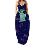 Ladies Casual Maxi Dress Sexy Stripe Sleeveless Long Dress Plus Size Dress Bodycon Dress Office Wear for Casual Club Cocktail Evening Gowns Work UK Size 8-26 | Women's Work Dresses