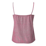 Summer Women Sexy Tank Tops, Fashion Casual Sleeveless V-Neck T Shirt Cool Girl Slim Rose Print Blouses Vest | Original Brand | Women's Tops and Blouses