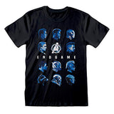 Avengers Endgame Tonal Heads Women's Boyfriend Fit T-Shirt | Official Merchandise