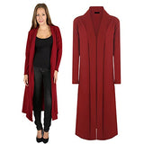 Women Ladies Long Sleeve Maxi Cardigan Open Floaty Long Cardigan | Women's Cardigan