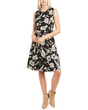 Women's Printed Dress With Lace Detail | Women's Cocktail Dresses
