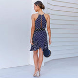 Women Dresses Promotion Sale Ladies Dot Print Long Evening Party Cocktail Dress Beach Dress Sundress UK Size 8-26 | Original Brand | Women's Cocktail Dresses