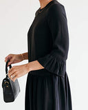 Women's Black Drop-Dress by @jaceyduprie | Original Brand