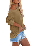 Women Oversize Sweater Long Sleeve Casual Knitted Jumper Tops Batwing Sleeve Pullovers | Original Brand