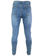 Women's Stylish Ripped Hole Jeans Lady Sexy Denim Fabric Trousers, Size 6-20 | Women's Jeans