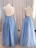 Prom Dresses Long 2022 for Women V Neck Ball Gowns A Line Lace Sexy Party Dresses PR0000179